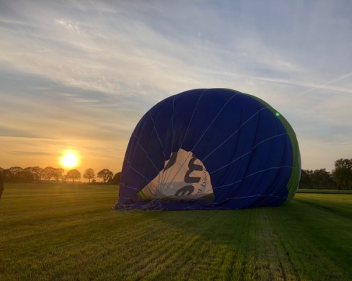 Ballonvaart vanaf Joure met piloot Anne